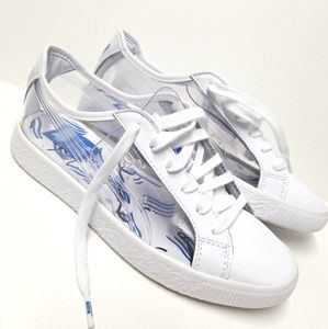 puma x shantell martin clyde clear sneakers